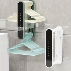 Retractable Clothes Hanger Rack Balcony Organizer