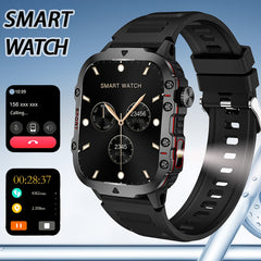 Unisex Smart Watch LED Flashlight Music Alerts Pedometer