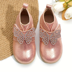 Casual Butterfly Boots For Girls Non Slip Boots For Indoor Outdoor Travel