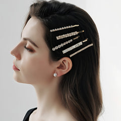 Crystal Hair Pins Metal Rhinestone Bobby Pins Sparkly Glitter Hair Clips