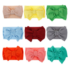 Bow Wide Headband Elastic Hair Band For Baby Boys and Girls
