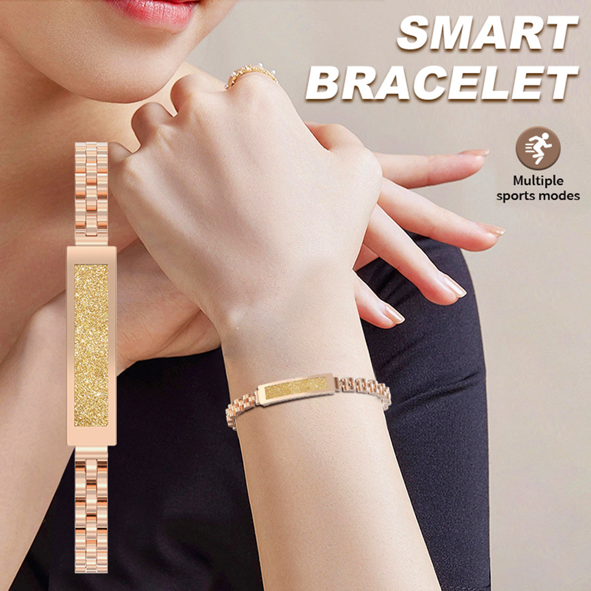 LIGE Smart Bracelet Watch Fitness Tracker for Women Girls