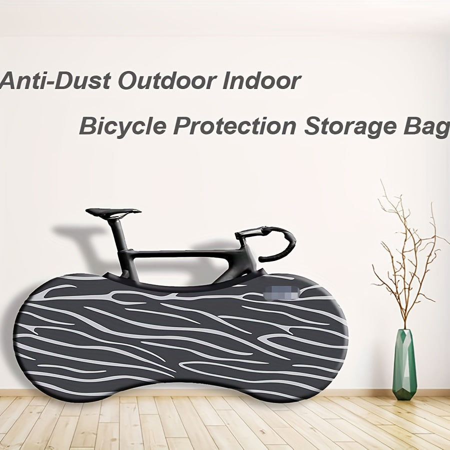 Elastic Bicycle Wheel Cover Dust-proof Outdoor And Indoor Storage Bag