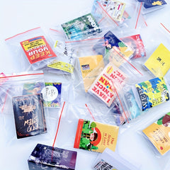 1pc Dollhouse Mini Book Flip Book Modern Magazine Decoration Christmas Gift