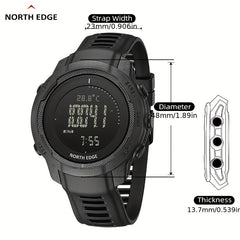Sports Smart Watch Altimeter Barometer Compass WR50M