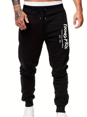 Men's Drawstring Sweatpants Comfy Jogger Pants