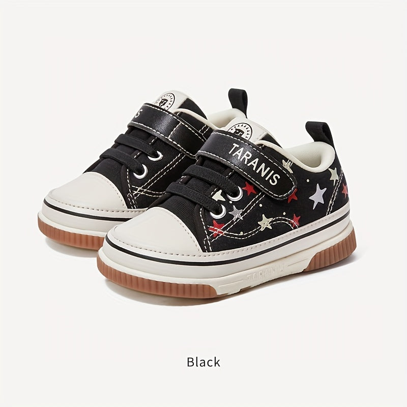 TARANIS Boy's Skate Shoes Toe Protection Non Slip Soft Sneakers For Kids Outdoor
