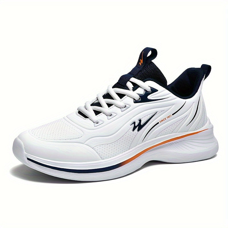 Men's Lace Up Sneakers Comfortable Non Slip Water Resistant