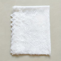 Bridal Lace Veil Scarf Vintage Long Headscarf for Women Wedding Veil