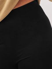 Solid Slim Biker Shorts High Waist Summer Shorts Women's Clothing