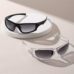 Silver Future Sense Y2K Men's Cycling Goggles