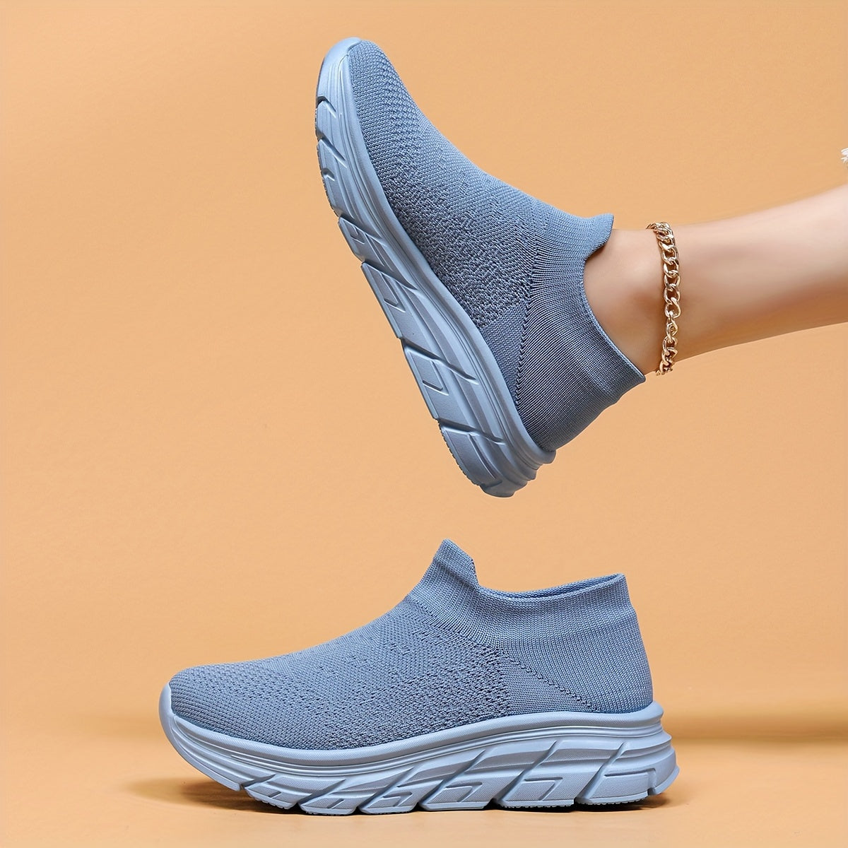 Mesh Slip On Breathable Casual Running Sneakers