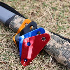 8pcs Aluminum Triangular Buckles for Tent Rope Adjustments
