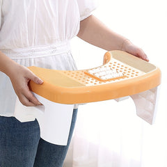 Portable Foldable Bathroom Toilet Stool with Foot Massage