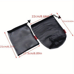 Nylon Mesh Drawstring Bag for Cooking Utensils