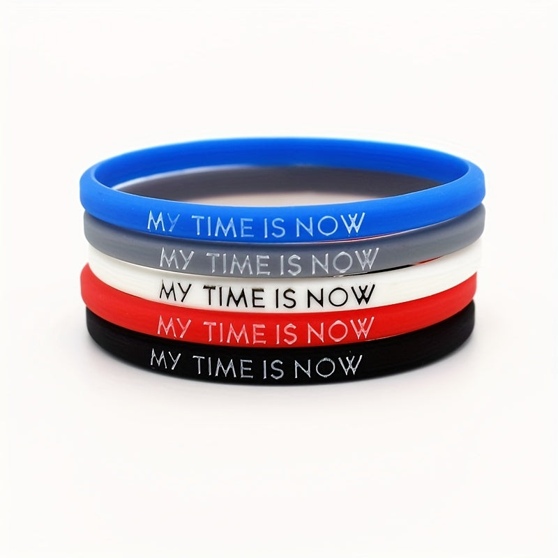 Inspirational Silicone Bracelet for Sports Teams