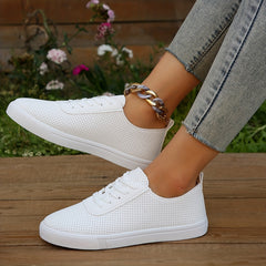 Women's Breathable Mesh Sneakers Low Top Lightweight Shoes