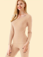 Soft Thermal Underwear Long Sleeve Top