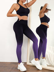High Waist Seamless Yoga Pants Butt Lifting Running Slimming Yoga Leggings