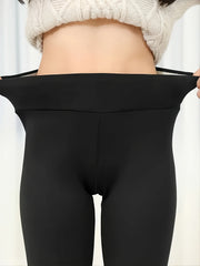 Plush Lined Thermal Pants Soft & Comfy Tights