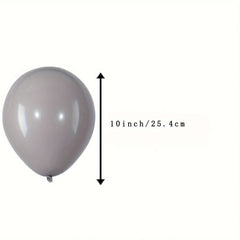 40 Gray Latex Balloons Wedding Birthday Anniversary Graduation Decor