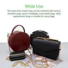 Metal Shoulder Bag Strap Replacement DIY Chain Travel Accessories