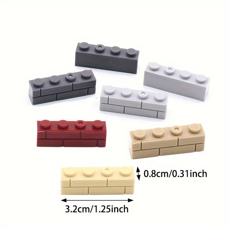32pcs Straight Wall Bricks Building Blocks Toys Birthday Christmas