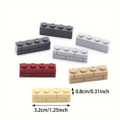 32pcs Straight Wall Bricks Building Blocks Toys Birthday Christmas