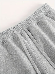 Dog Paw Pattern Men's Drawstring Sweatpants Pocket Casual Comfy Jogger Pants