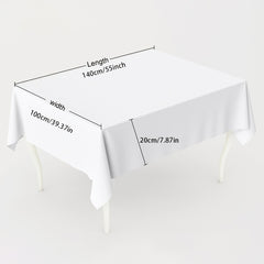 Polyester Tablecloth for Dining Buffet Party Camping