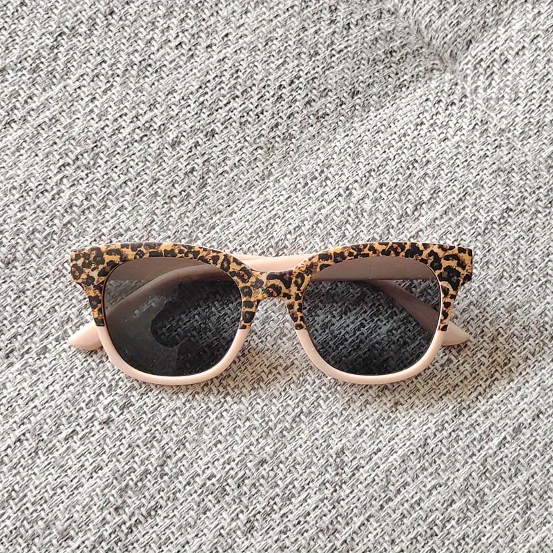 Y2K Leopard Sunglasses UV Protection Holiday Gift