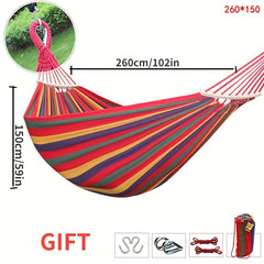 Anti Rollover Swing Hammock for Sleeping & Relaxation