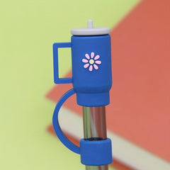 4pcs Silicone Straw Covers Reusable Leakproof Stoppers for 10mm Straw Cup