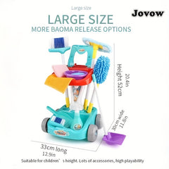 Kids Housekeeping Cart Cleaning Toy Set - Gift for Kids & Toddlers