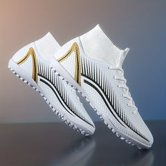 Professional Turf Football Boots Lace Up TF Soccer Cleats