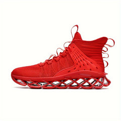 Men's High Top Blade Sneakers Comfy Non Slip Shoes