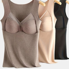 3pcs Contrast Mesh Tank Tops V Neck Slim Fit Thermal Top