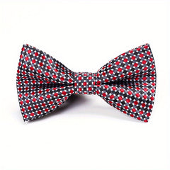 Men's Jacquard Bow Tie Casual Silk Bow Tie