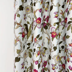 Rustic Floral Blackout Curtain for Living Room Bedroom Decor