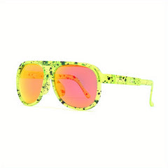 Steampunk Flip Sunglasses For Men UV400