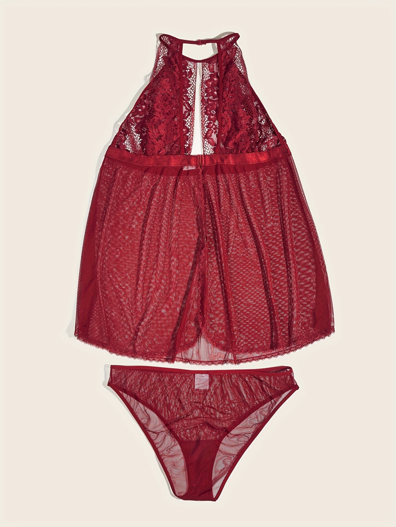 Sexy Lace Dress & Panty Lingerie Set
