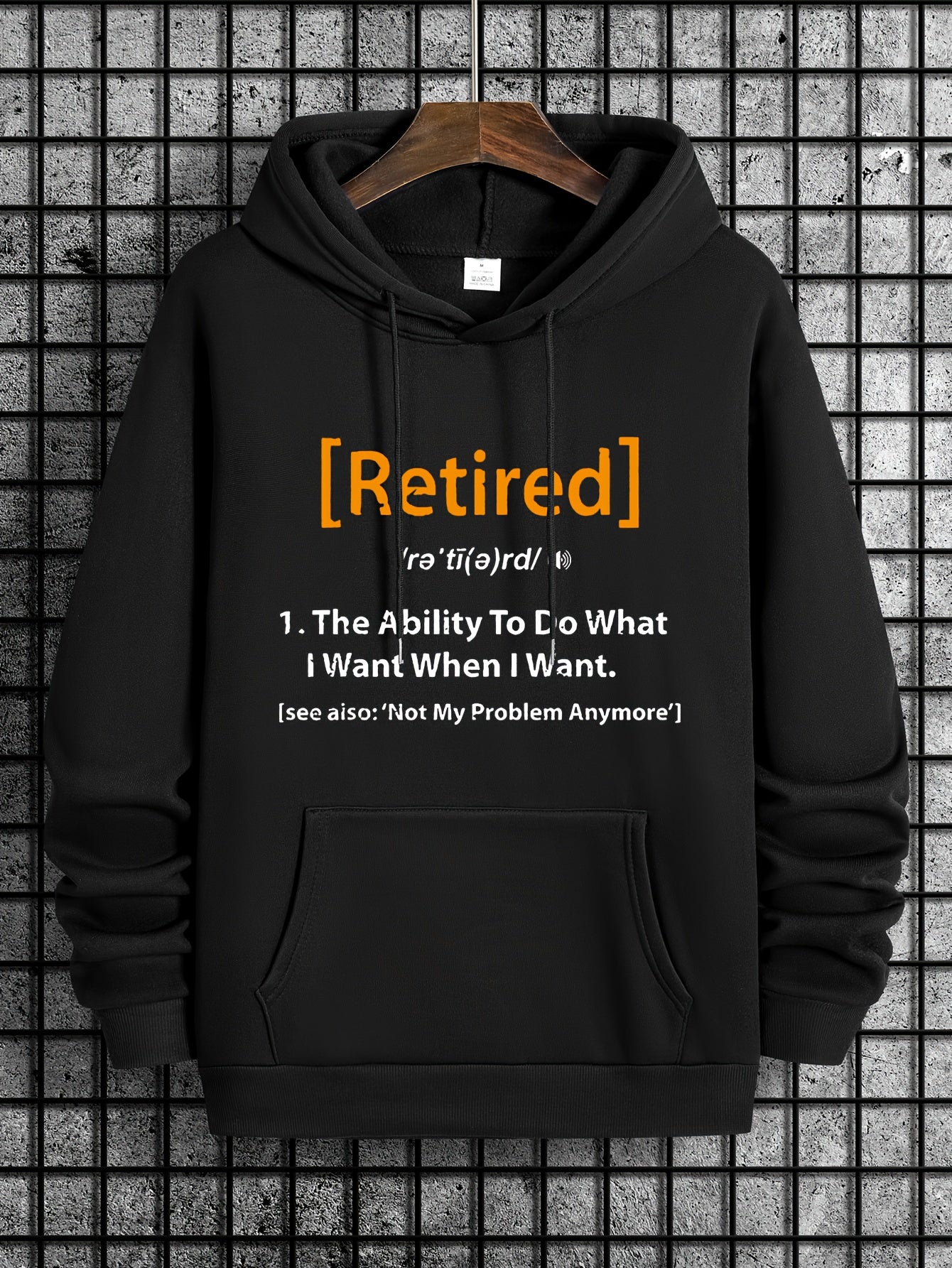 Men's Hooded Sweatshirt for Autumn Winter