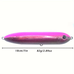 82g Big Fishing Lure Floating Bait Pencil Shape Freshwater Seawater