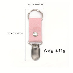 1pc Travel Hat Clip PU Hat Clip For Shoulder Bag Solid Travel Accessories