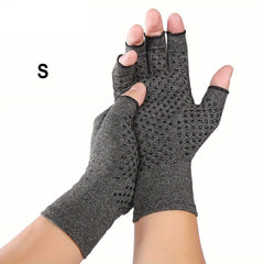 2pcs Gel Half Fingered Health Fitness Gloves Non Slip