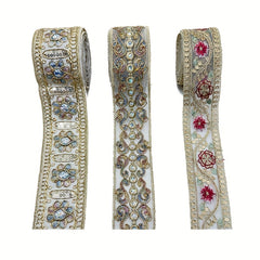 Sequin Strap Lace Sewing Craft Fabric Ribbon Home Decor Sewing Supplies
