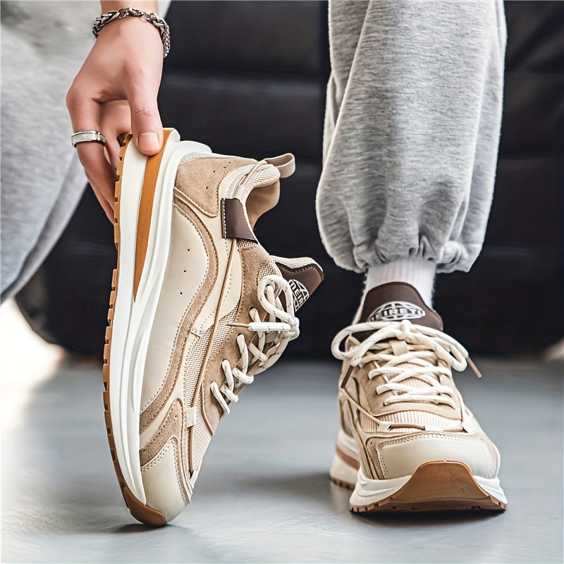 Men's Casual Sneakers Comfy Walking Skate Shoes