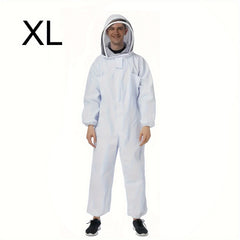 Ventilated Beekeeping Suit with Veil Hood - Stay Safe While Beekeeping