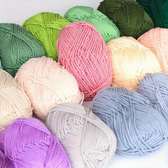 Milk Cotton Yarn for DIY Knitting/Crocheting 5ply