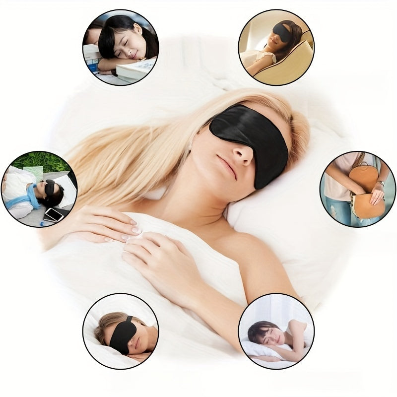 Adjustable Breathable Sleep Eye Mask Blackout for Travel Sleep Nap Yoga